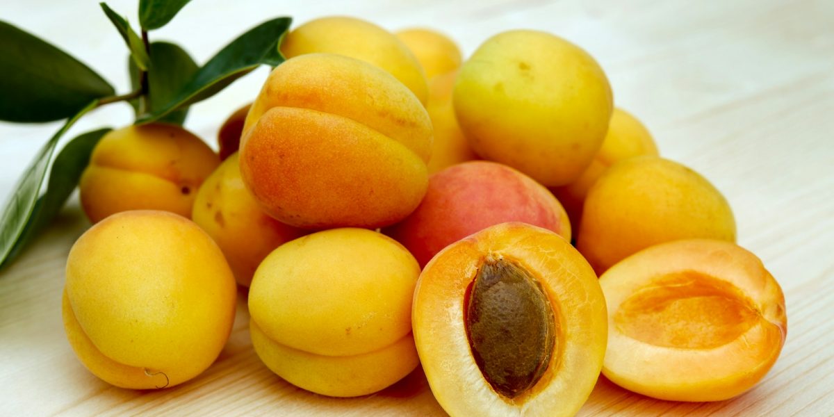 yellow round fruits on white table